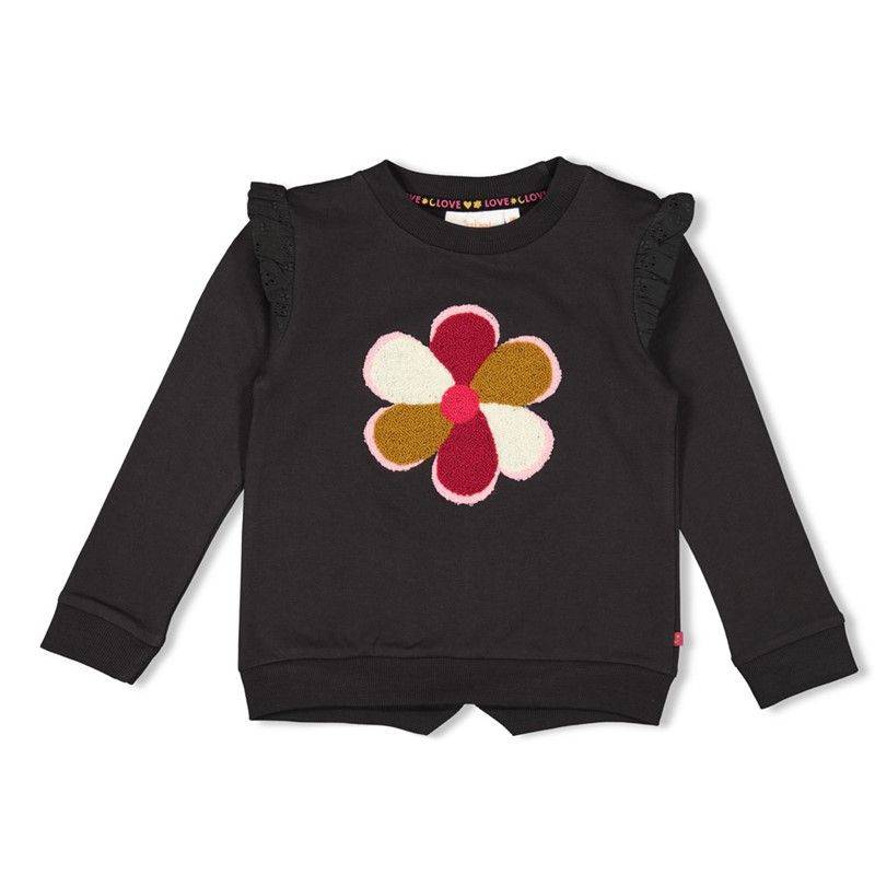 Sweater Mädchen innen angeraut Shine Bright anthracite Winterkollektion Jubel von Jubel