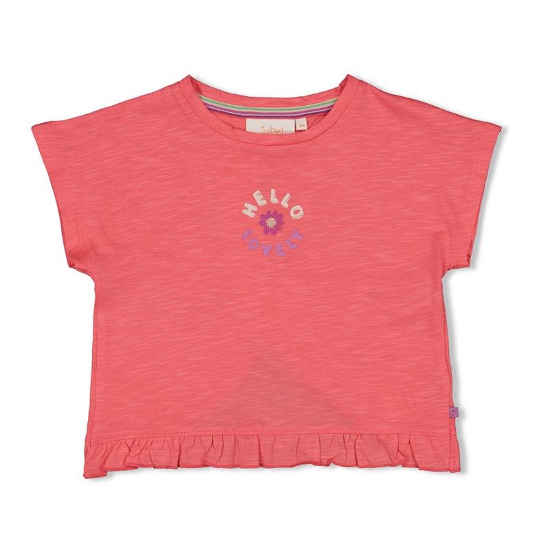 T-Shirt Mädchen coral / Jubel / Picknick perfect von Jubel
