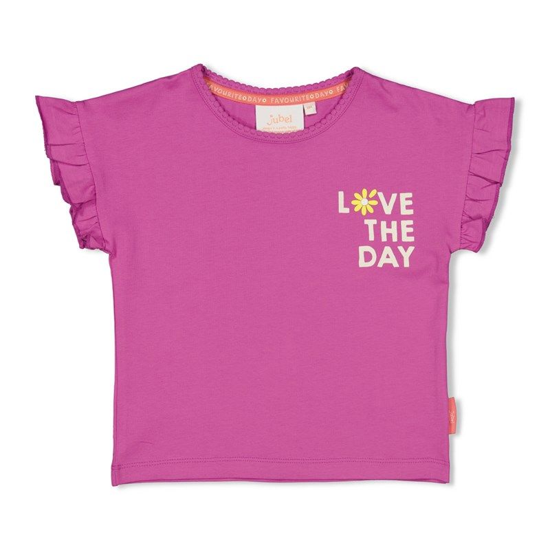 T-Shirt Mädchen lila / Jubel / Picknick perfect von Jubel