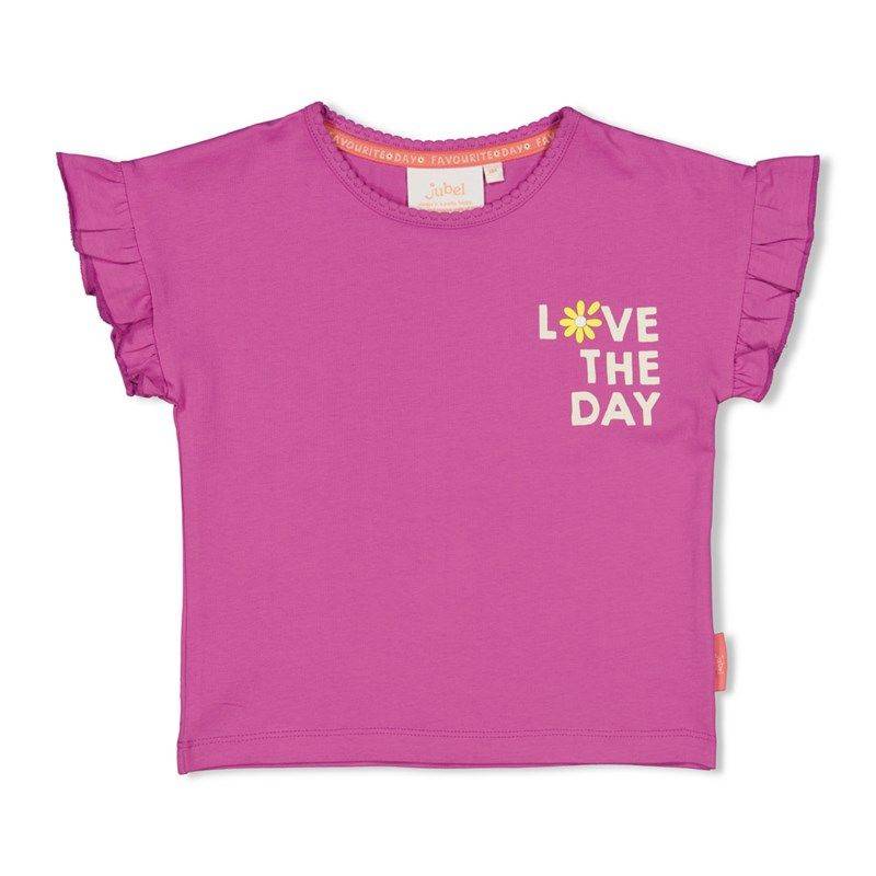 T-Shirt Mädchen lila / Jubel / Picknick perfect von Jubel