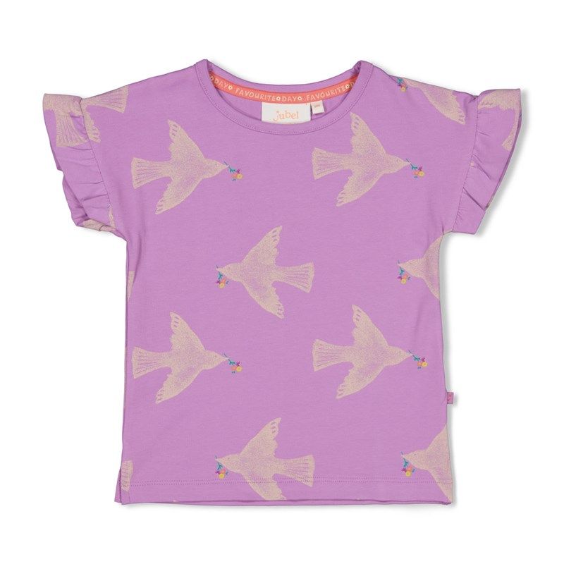 T-Shirts Mädchen lila / Jubel / Picknick perfect von Jubel
