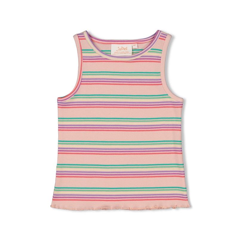 Top Singlet Mädchen pink / Jubel / Picknick perfect von Jubel