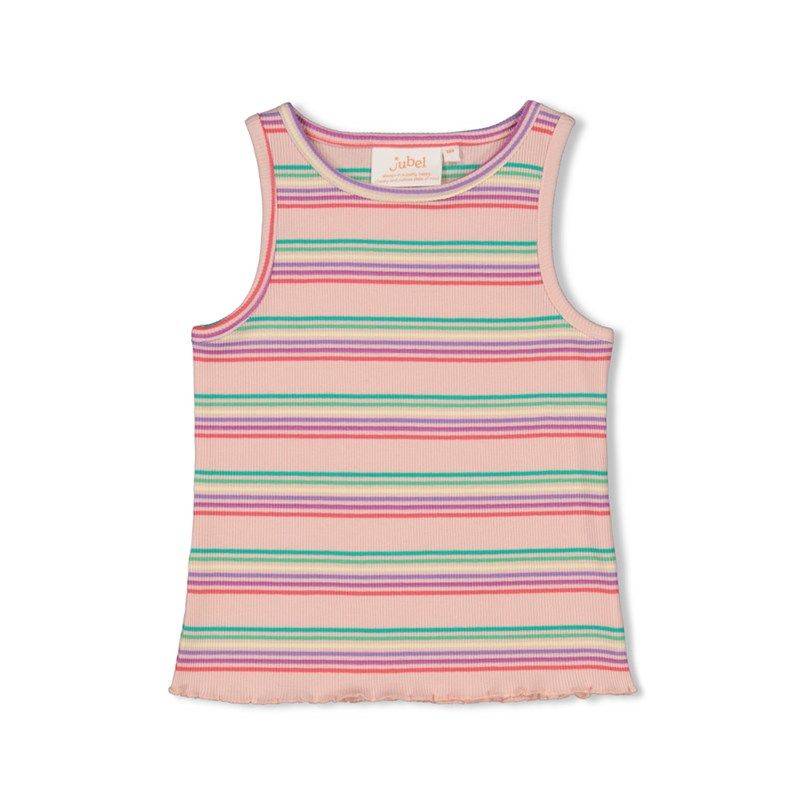 Top Singlet Mädchen pink / Jubel / Picknick perfect von Jubel