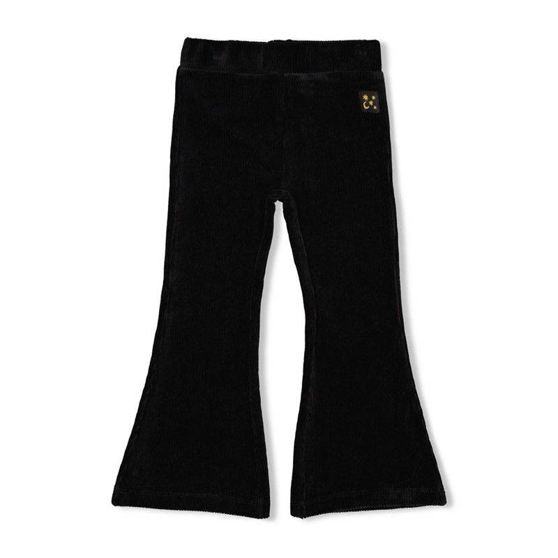 gerippte Schlaghose samt Mädchen Winter Jubel Shine Bright anthracite von Jubel