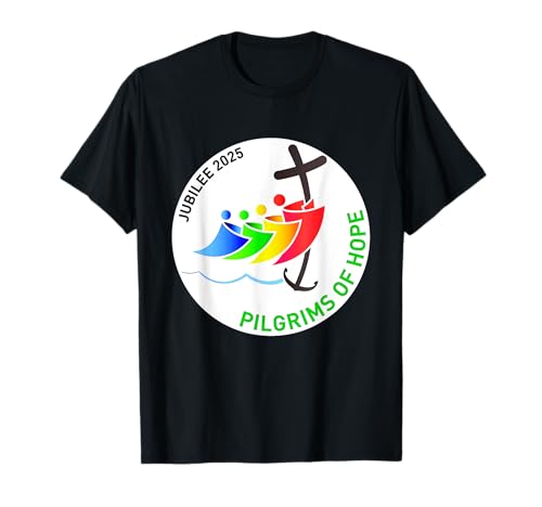 Jubiläum 2025 Pilger der Hoffnung für den Glauben — Reise Männer Frauen T-Shirt Jubiläum 2025 Pilger der Hoffnung für den Glauben — Reise Männer Frauen T-Shirt von Jubilee 2025 Pilgrims Of Hope for Faith Journey