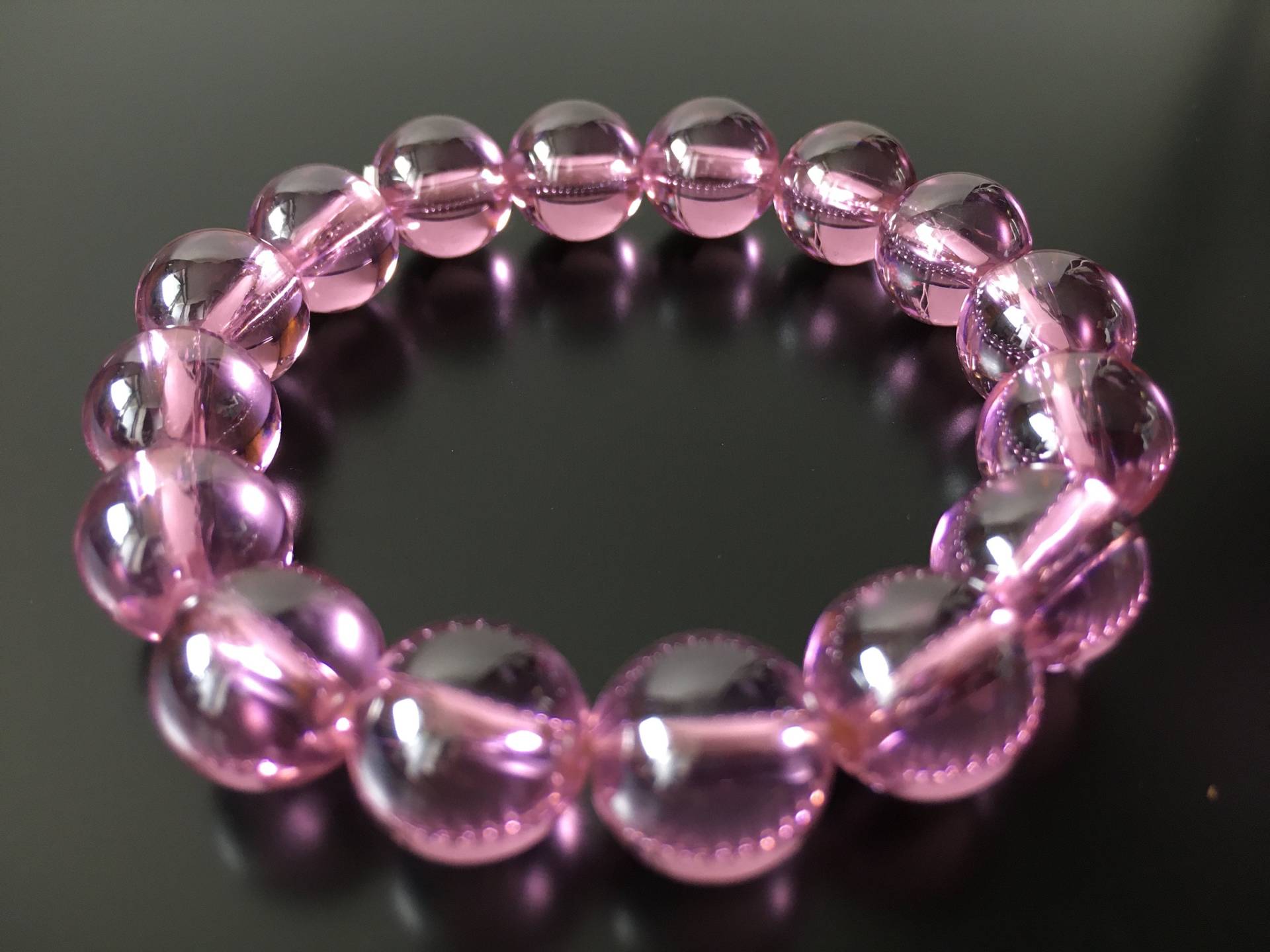 Limited Edition Natural Pink Naga-Eye Stein Armbänder Schöne Lucky Bangle Style Limited Edition Natural Pink Naga-Eye Stein Armbänder Schöne Lucky Bangle Style von JubilleeStore