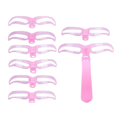 Jubilofex Augenbrauen Schablonen, Vielseitiges Set Für Augenbrauen Formgebung, Waschbare Tragbare Vorlagen Für Damen Bühnen Makeup Reisen Party Jubilofex Augenbrauen Schablonen, Vielseitiges Set Für Augenbrauen Formgebung, Waschbare Tragbare Vorlagen Für Damen Bühnen Makeup Reisen Party von Jubilofex