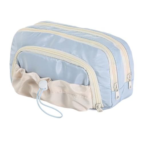 Jubilofex Bleistiftbeutel niedlich, Briefpapierkordelkordelbeutel, Großkapazität Ästhetischer Organisator wasserdichte Tasche für School Girls Schreibwarenaufbewahrung von Jubilofex