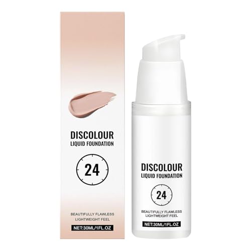 Jubilofex Farbanpassende Foundation | Selbstbräunendes Make-up Gesicht | Wasserfeste Langzeit-Abdeckung für Damen Herren Jugendliche Date Hochzeit Alltag von Jubilofex