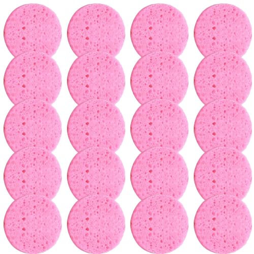 Jubilofex Gesichtsreinigungsschwamm – Komprimierter Gesichtsschwamm – Hautpflegeschwämme Aus Baumwolle Und Holzzellstoff, Kosmetikschwämme Für Spa, Make-up-Entferner, Gesichtspads Jubilofex Gesichtsreinigungsschwamm – Komprimierter Gesichtsschwamm – Hautpflegeschwämme Aus Baumwolle Und Holzzellstoff, Kosmetikschwämme Für Spa, Make-up-Entferner, Gesichtspads von Jubilofex