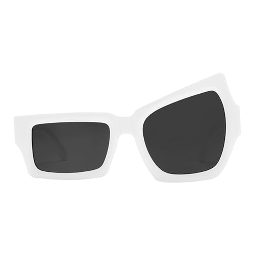 Jubilofex Sonnenbrille für Damen | originelle und modische Modelle | modische Sonnenbrille für Frauen und Männer im Freien, Fahren, Radfahren, Sonnenbaden, Grauer Rahmen mit weißem Rahmen, Se référer Jubilofex Sonnenbrille für Damen | originelle und modische Modelle | modische Sonnenbrille für Frauen und Männer im Freien, Fahren, Radfahren, Sonnenbaden, Grauer Rahmen mit weißem Rahmen, Se référer von Jubilofex