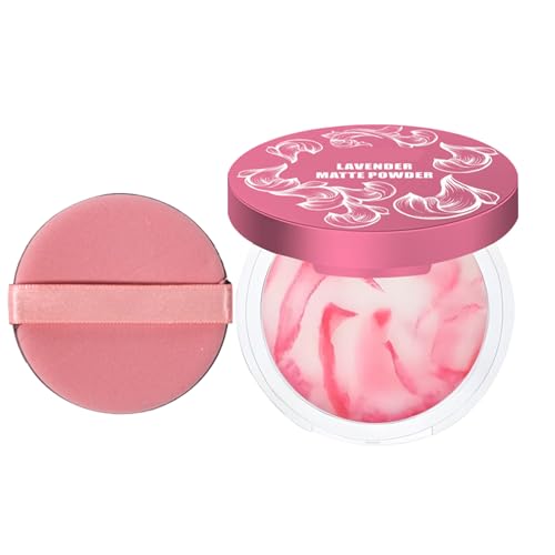 Mattes Puder – Kompakt, Ölkontrolle | Make-up-Träumer, wasserdicht, leicht, für Frauen mit fettiger Haut, glänzendes Finish, tägliche Abnutzung, Abdeckung unter den Augen, P-Look von Jubilofex