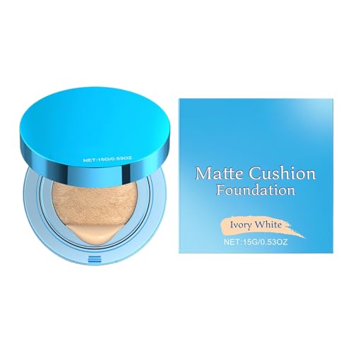 Pushion Foundation | Feuchtigkeitsspenstiges Foundation Air Kissen langlebig, langwärme Make-up verbergen Creme für Freundin Tochter Schwester Freund von Jubilofex