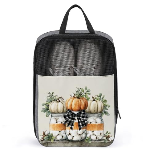 Drei Gläser Baumwollbälle im Inneren Kürbis-Schuhbeutel für Reisen und den täglichen Gebrauch, Anti-Staub-Aufbewahrungstasche, Golf-Schuhbeutel Drei Gläser Baumwollbälle im Inneren Kürbis-Schuhbeutel für Reisen und den täglichen Gebrauch, Anti-Staub-Aufbewahrungstasche, Golf-Schuhbeutel von Jubonexis