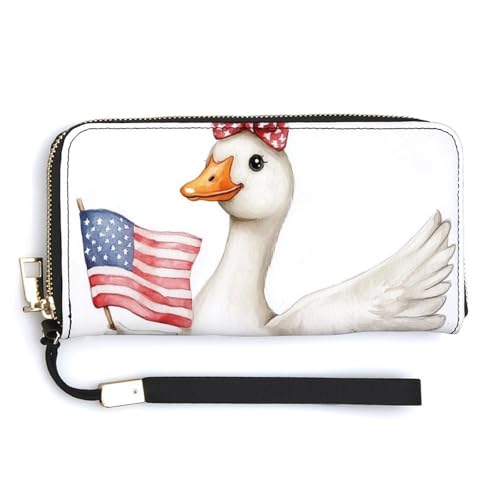 Jubonexis Aquarell-weiße Gänserote Gummistiefel, PU-Leder, Clutch, lange Faltbörse, Münzgeldbörse, Kreditkartenetui, robuster Kartenhalter, Geldaufbewahrung für Damen und Herren Jubonexis Aquarell-weiße Gänserote Gummistiefel, PU-Leder, Clutch, lange Faltbörse, Münzgeldbörse, Kreditkartenetui, robuster Kartenhalter, Geldaufbewahrung für Damen und Herren von Jubonexis