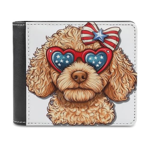 Jubonexis Goldendoodle Geldbörse mit Herz-Sonnenbrille, weiches PU-Leder, Münzgeldbörse, Kreditkartenetui, langlebig, Kartenhalter, schlanke Geldscheinfach für Männer und Frauen, Geldaufbewahrung Jubonexis Goldendoodle Geldbörse mit Herz-Sonnenbrille, weiches PU-Leder, Münzgeldbörse, Kreditkartenetui, langlebig, Kartenhalter, schlanke Geldscheinfach für Männer und Frauen, Geldaufbewahrung von Jubonexis