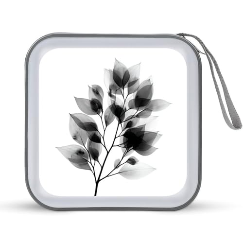 Jubonexis Stem of Leaves in Röntgen-CD-Hülle, DVD-Aufbewahrung, tragbar, für Auto, Zuhause, Reisen Jubonexis Stem of Leaves in Röntgen-CD-Hülle, DVD-Aufbewahrung, tragbar, für Auto, Zuhause, Reisen von Jubonexis