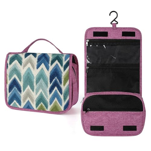 Kulturbeutel für Damen, festliches Urlaubsmuster, Eisblau, Silber, Meergrün, zum Aufhängen, Make-up-Organizer mit Haken für Shampoo Kulturbeutel für Damen, festliches Urlaubsmuster, Eisblau, Silber, Meergrün, zum Aufhängen, Make-up-Organizer mit Haken für Shampoo von Jubonexis