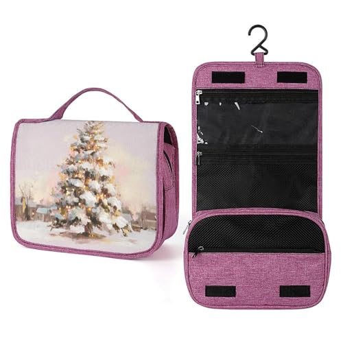 Kulturbeutel für Damen, niedlicher Weihnachtsbaum, zum Aufhängen, Make-up-Organizer mit Haken für Shampoo Kulturbeutel für Damen, niedlicher Weihnachtsbaum, zum Aufhängen, Make-up-Organizer mit Haken für Shampoo von Jubonexis