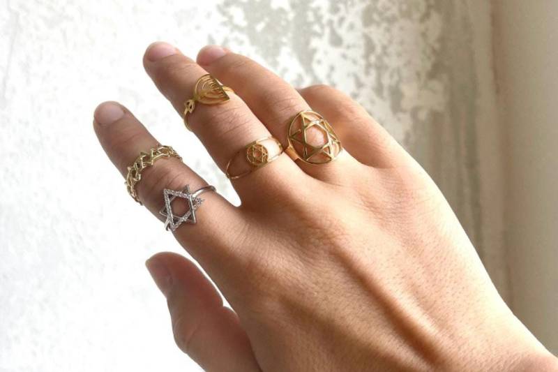 Magen David Ring, Star Of Jewish Judaica Ring von JudaicaJewellery