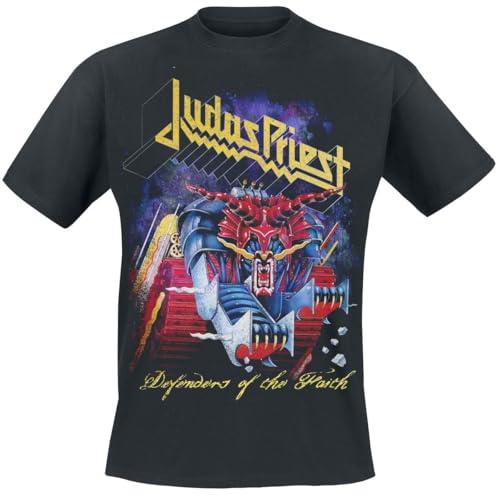 Judas Priest Defenders Blowup Männer T-Shirt schwarz XXL 100% Baumwolle Band-Merch, Bands von Judas Priest
