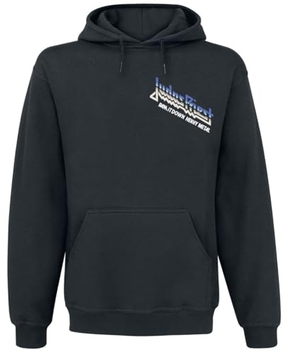 Judas Priest Gradient Logo Heavy Metal Männer Kapuzenpullover schwarz XXL von Judas Priest