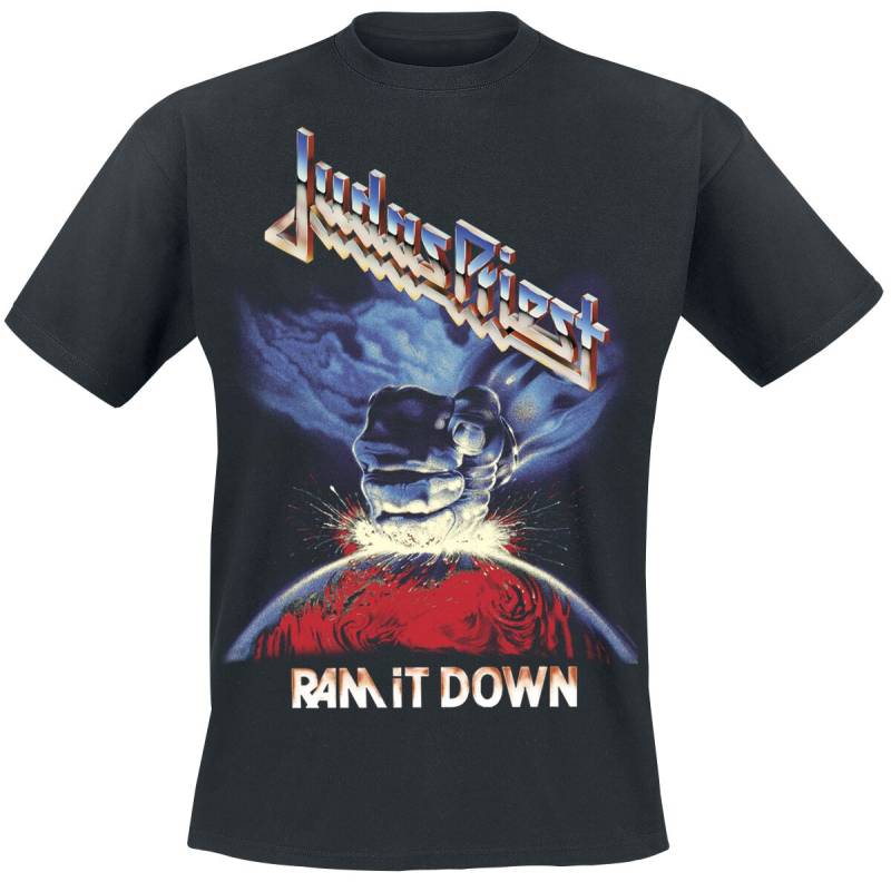 Judas Priest Jumbo Logo Album T-Shirt schwarz in 4XL von Judas Priest