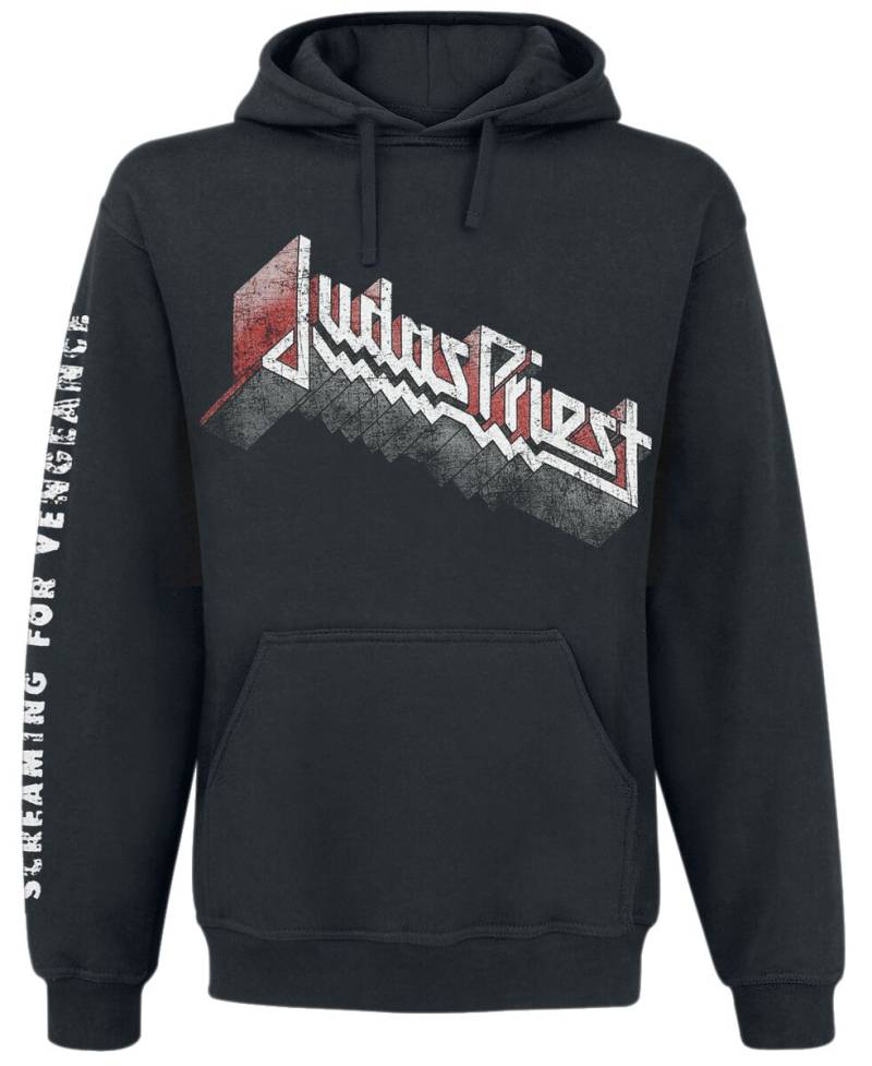 Judas Priest Kapuzenpullover - Screaming For Vengeance - S bis XXL - für Männer - Größe XXL - schwarz  - EMP exklusives Merchandise! von Judas Priest