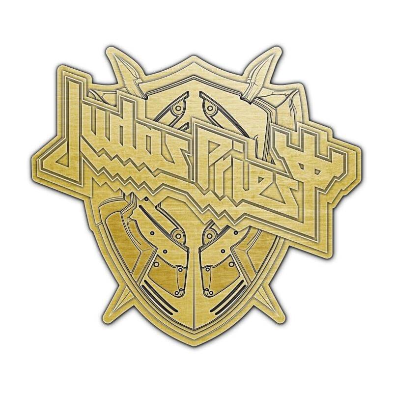 Judas Priest Pin - Invincible Shield - silberfarben  - Lizenziertes Merchandise! von Judas Priest