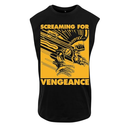 Judas Priest SFV 1 Colour Squared Gold Männer Tank-Top schwarz M 100% Baumwolle Band-Merch, Bands von Judas Priest