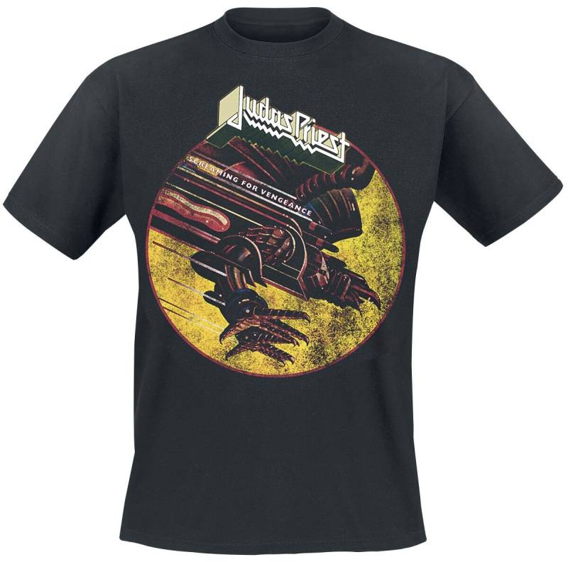 Judas Priest SFV Distressed T-Shirt schwarz in XXL von Judas Priest