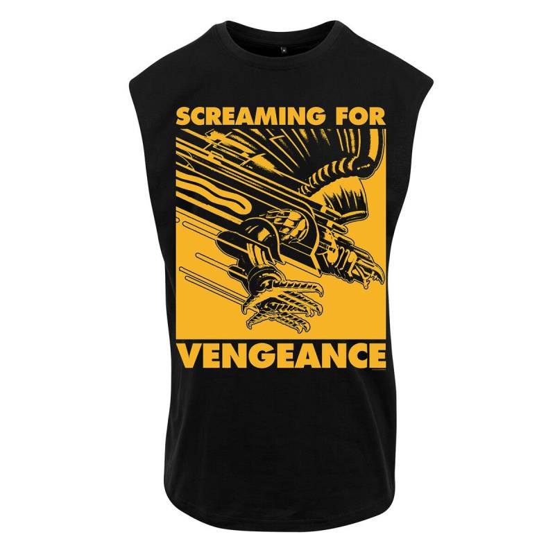 Judas Priest Tank-Top - SFV 1 Colour Squared Gold - M bis XXL - für Männer - Größe XXL - schwarz  - Lizenziertes Merchandise! von Judas Priest