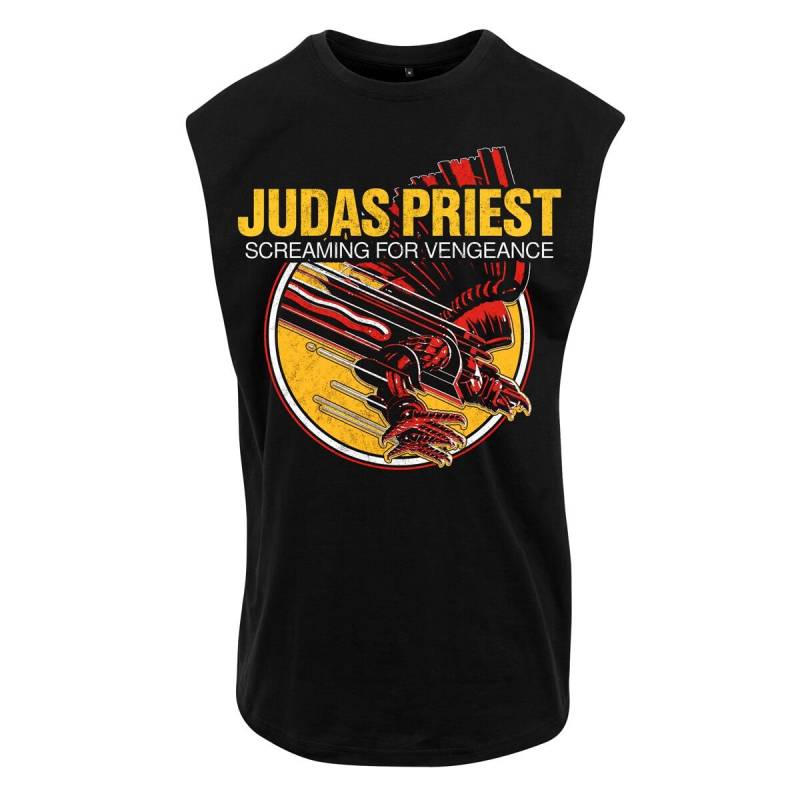 Judas Priest Tank-Top - Screaming For Vengeance - S bis XXL - für Männer - Größe L - schwarz  - Lizenziertes Merchandise! von Judas Priest