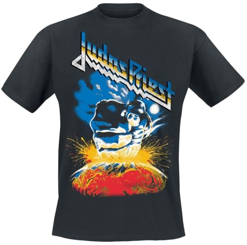Judas Priest Vintage Ram It Down Tour Dates Männer T-Shirt schwarz XL von Judas Priest
