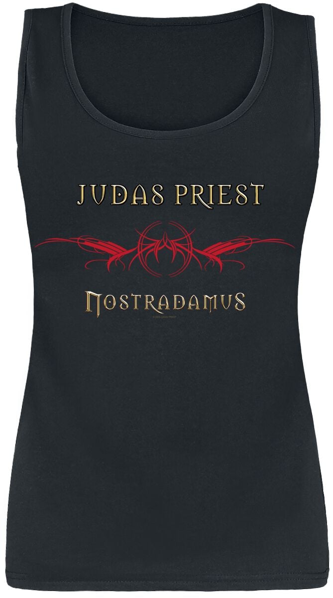 Judas Priest Wing Top schwarz in XL von Judas Priest