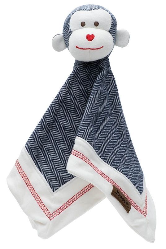 Juddlies Cottage Collection - Lovey/Schmusetuch Baumwolle (Bio) / Affe / Lake... von Juddlies