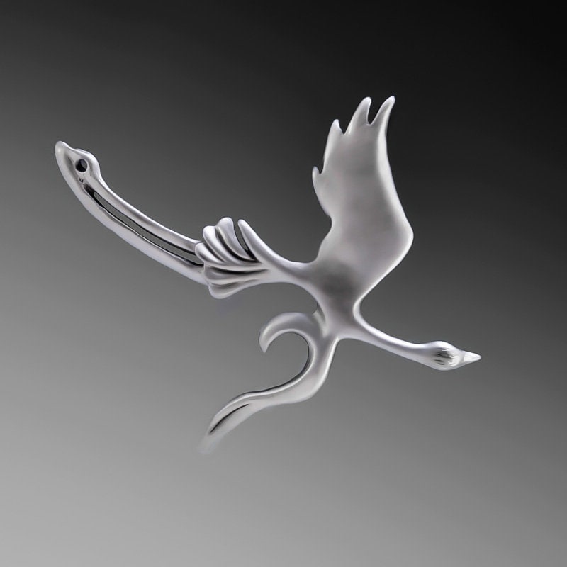 Kranich Geist Pin, Zinn, Tac Backs, Kranich, Vogel Schmuck, Zinn Vogelflug, Vogel, Symbolismus Kranich Geist Pin, Zinn, Tac Backs, Kranich, Vogel Schmuck, Zinn Vogelflug, Vogel, Symbolismus von JudieGummDesigns