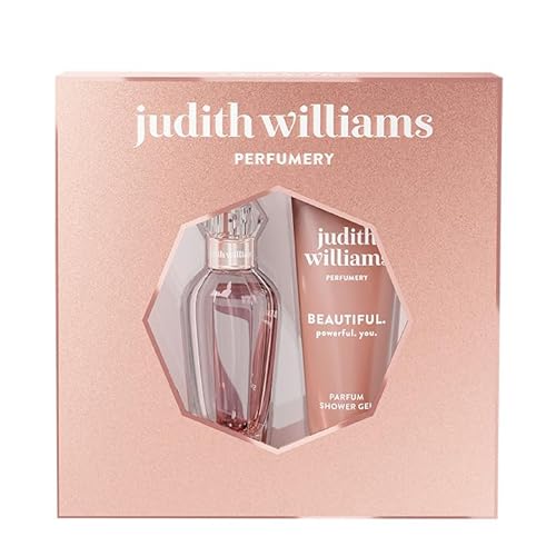 Judith Williams Cosmetics Beautiful Geschenkset, Beauty-Geschenkset BEAUTIFUL für Damen, 2-teiliges Geschenk, sinnlich-florales Eau de Parfum (30 ml) und Duschgel (75 ml), 105 ml von Judith Williams Cosmetics