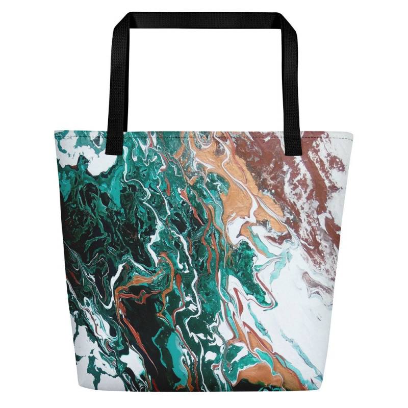 Aalia 16 "x 20" Strandtasche von JudyCsotsitsArt