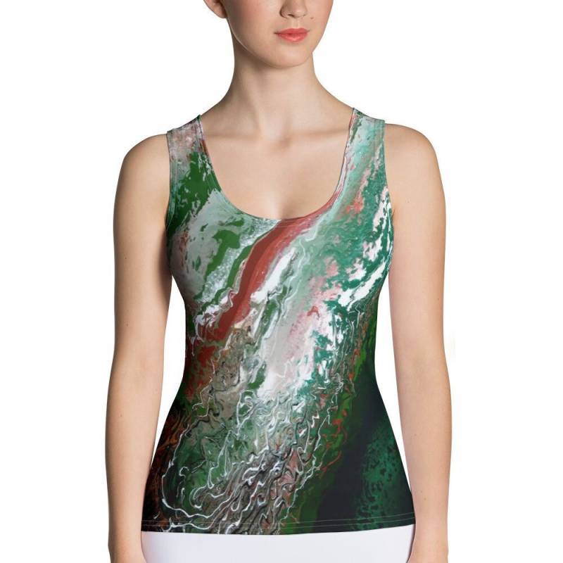 Sublimation Cut - & -Sew Tank-Top von JudyCsotsitsArt