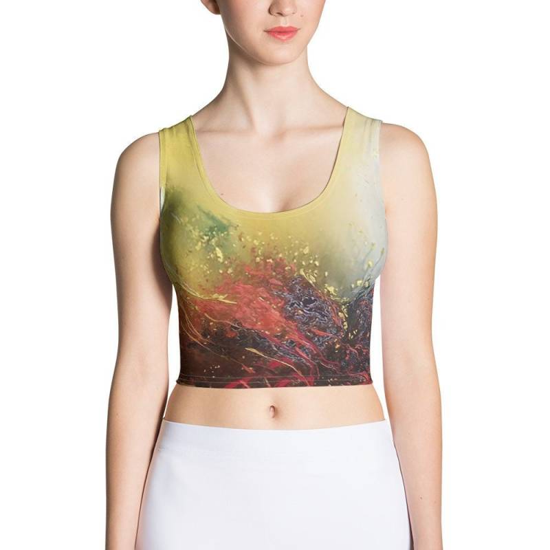 Sublimation Geschnitten & Nähen Crop Top von JudyCsotsitsArt