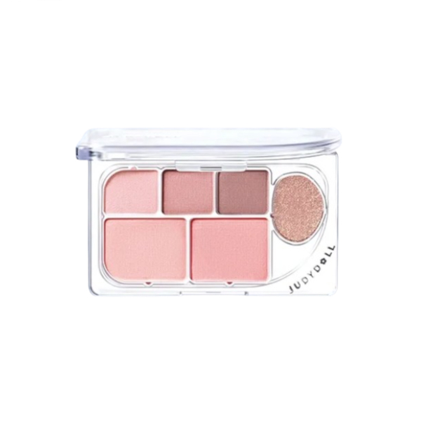 Judydoll - Dew-Shine 6 Color Palette - 8g - #01 Peach Soda von Judydoll