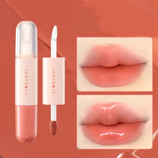 Judydoll - Hawthorn Candy Dual Lip Glaze - 7g - S02 Soft Persimmon von Judydoll