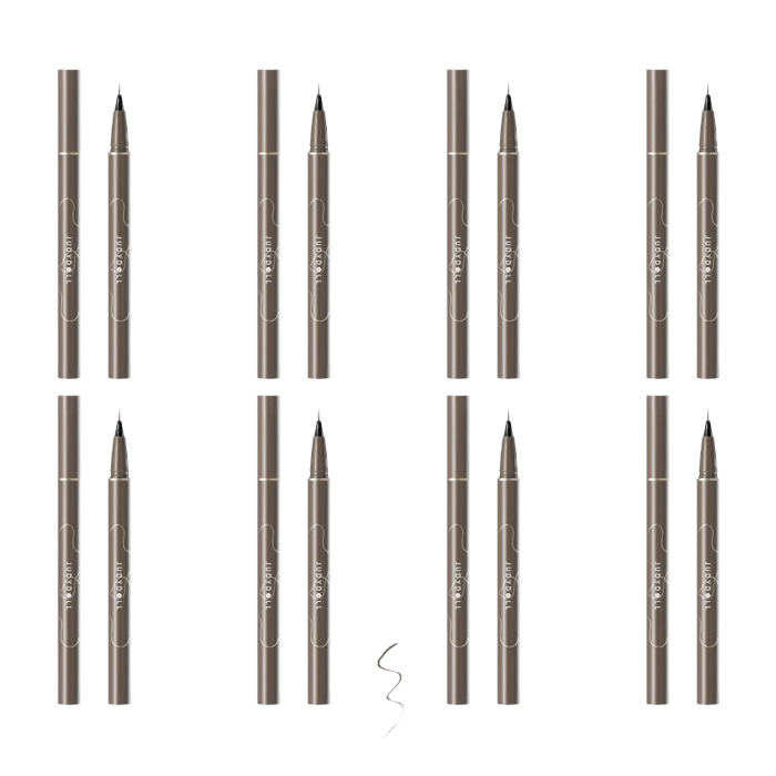 Judydoll - Judydoll - Slim Liquid Eyeliner - 0.5ml - 01 Black (8ea) Set von Judydoll