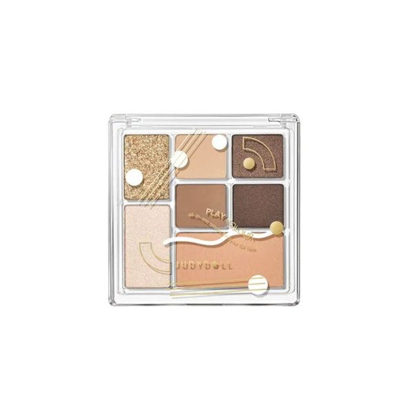 Judydoll - Play Color ALL-IN-ONE Palette - 8.5g - #16 Raw Coconut Latte von Judydoll