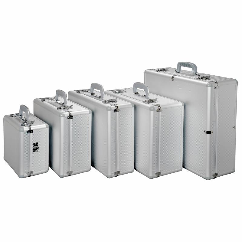 Pilotenkoffer Stratos I 11 Liter Silber von Alumaxx