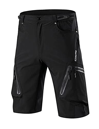 Jueshanzj Fahrradhose für Herren, Sommer, schnelltrocknend, Off-Road-Fahrradbekleidung, Sport, Mountainbike, Shorts, Radbekleidung für Herren, Schwarz , 4XL Jueshanzj Fahrradhose für Herren, Sommer, schnelltrocknend, Off-Road-Fahrradbekleidung, Sport, Mountainbike, Shorts, Radbekleidung für Herren, Schwarz , 4XL von Jueshanzj