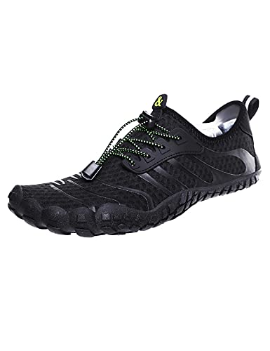 Jueshanzj River Upstream Schuhe Herren Schuhe Outdoor Watschuhe Damen Fünf-Finger Strandschuhe, Schwarz , 41 1/3 EU von Jueshanzj