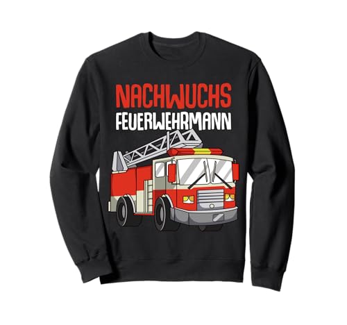 Feuerwehr Nachwuchs Feuerwehrmann Kinder Junge Sweatshirt von Jugendfeuerwehr & Freiwillige Feuerwehr Geschenke
