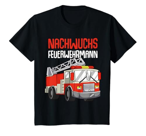 Feuerwehr Nachwuchs Feuerwehrmann Kinder Junge T-Shirt von Jugendfeuerwehr & Freiwillige Feuerwehr Geschenke